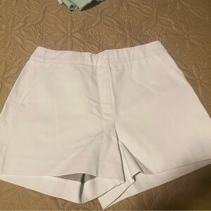 SPANX High Waist White Shorts